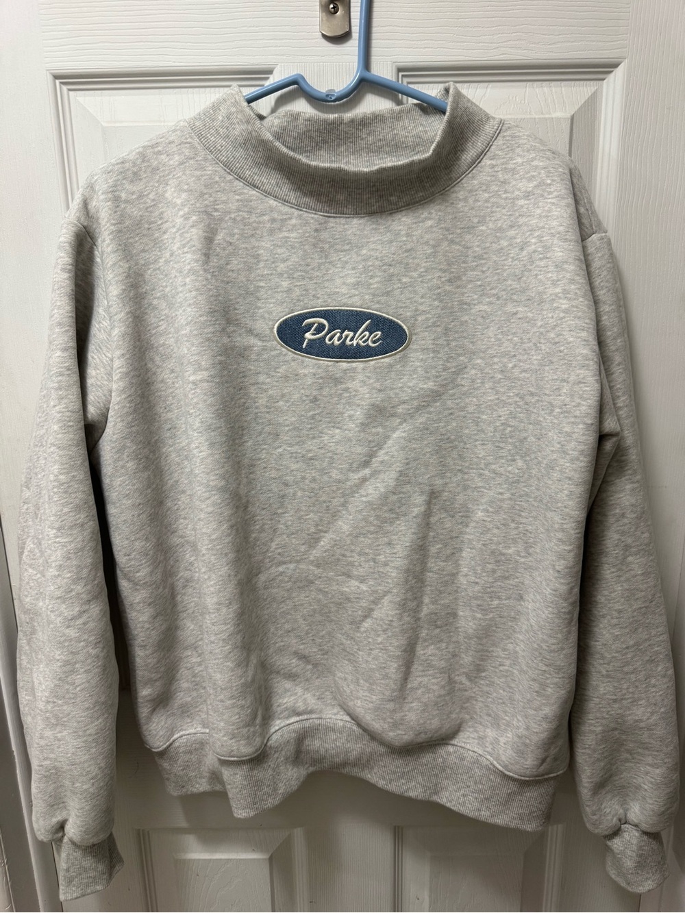 Parke Signature Patch Mockneck